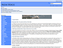 Tablet Screenshot of india-voice.com